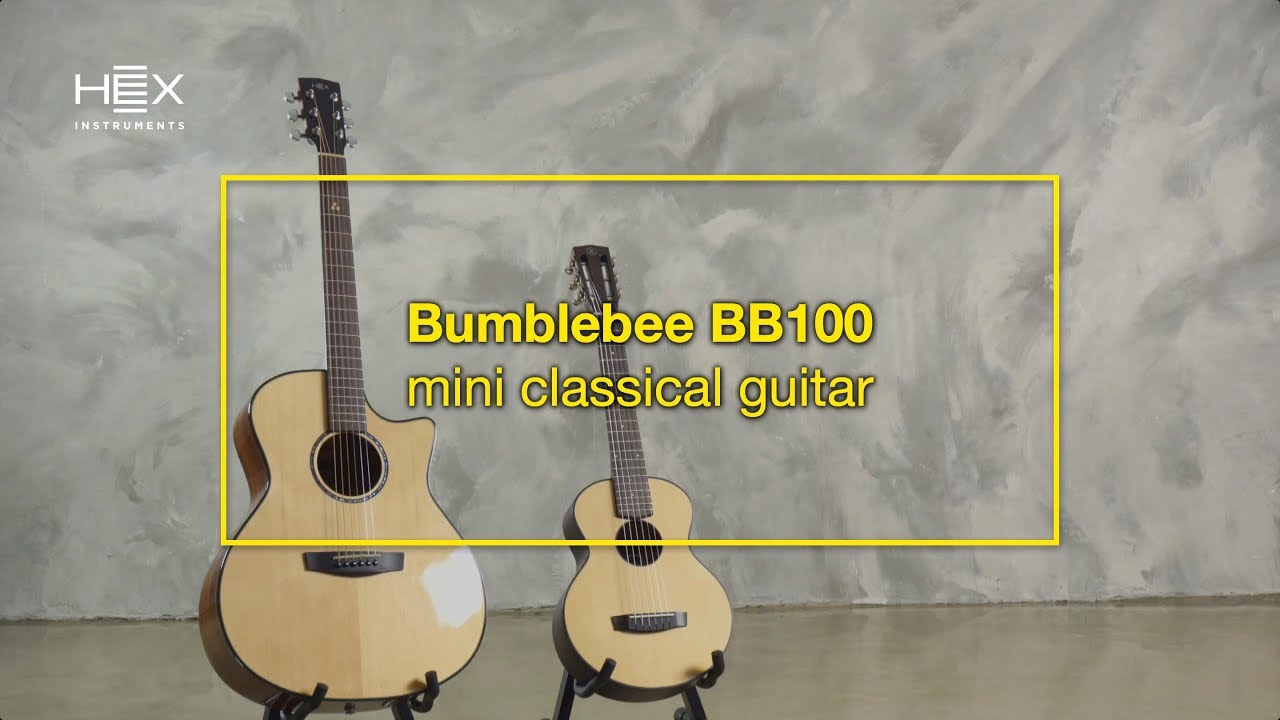 Bumblebee BB100 mini guitar - Hex Instruments - YouTube