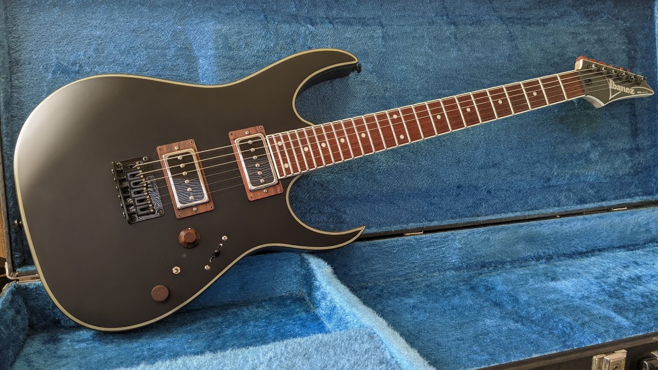 Ibanez #RG421EX #P90 & Wood MOD sound check - YouTube