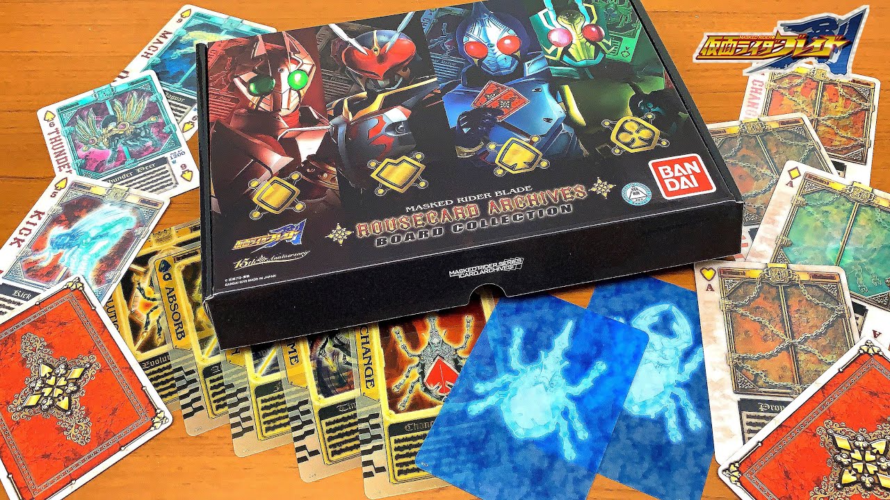 masked rider blade rousecard archives board collection 15th