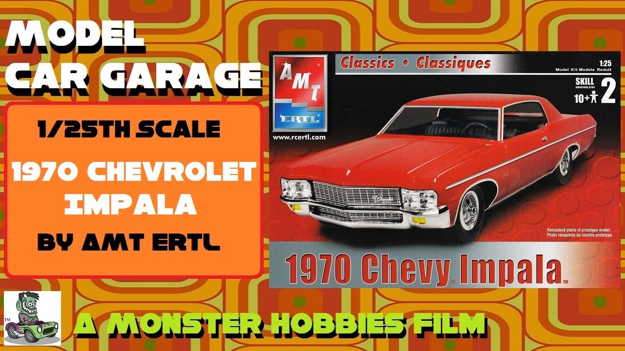 Model Car Garage - The 1970 Chevrolet Impala By AMT/ERTL - A Model