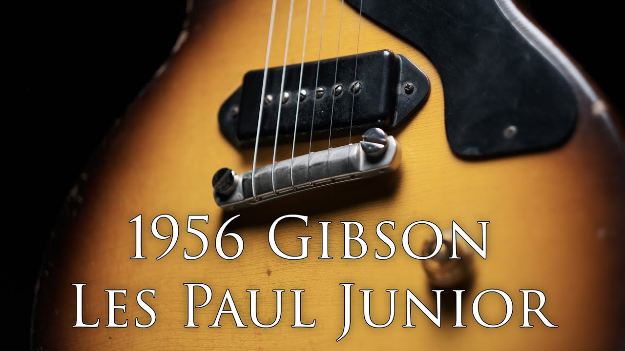 1956 Gibson Les Paul Junior - YouTube