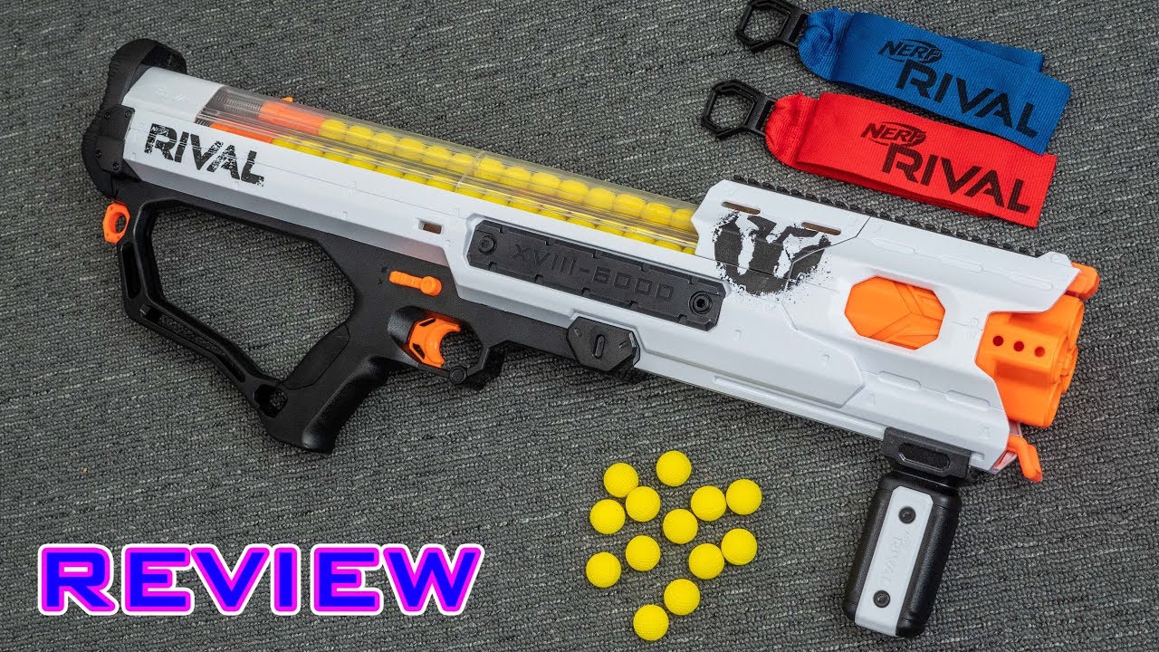 REVIEW] Nerf Rival Hades XVIII-6000 | 60 Round Capacity! - YouTube