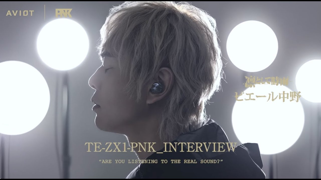 開発インタビュー】AVIOT × 凛として時雨ピエール中野 ／TE-ZX1-PNK