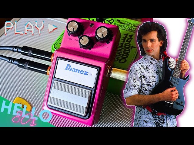 Ibanez AD 9 Analog Delay - 80s goodness - YouTube