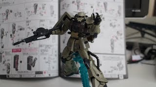 RG 1/144 Zaku Minelayer Review - YouTube