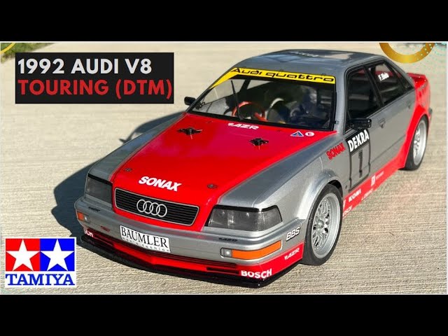 TAMIYA AUDI V8 1992 FULL BUILD 58699 TT02 - YouTube