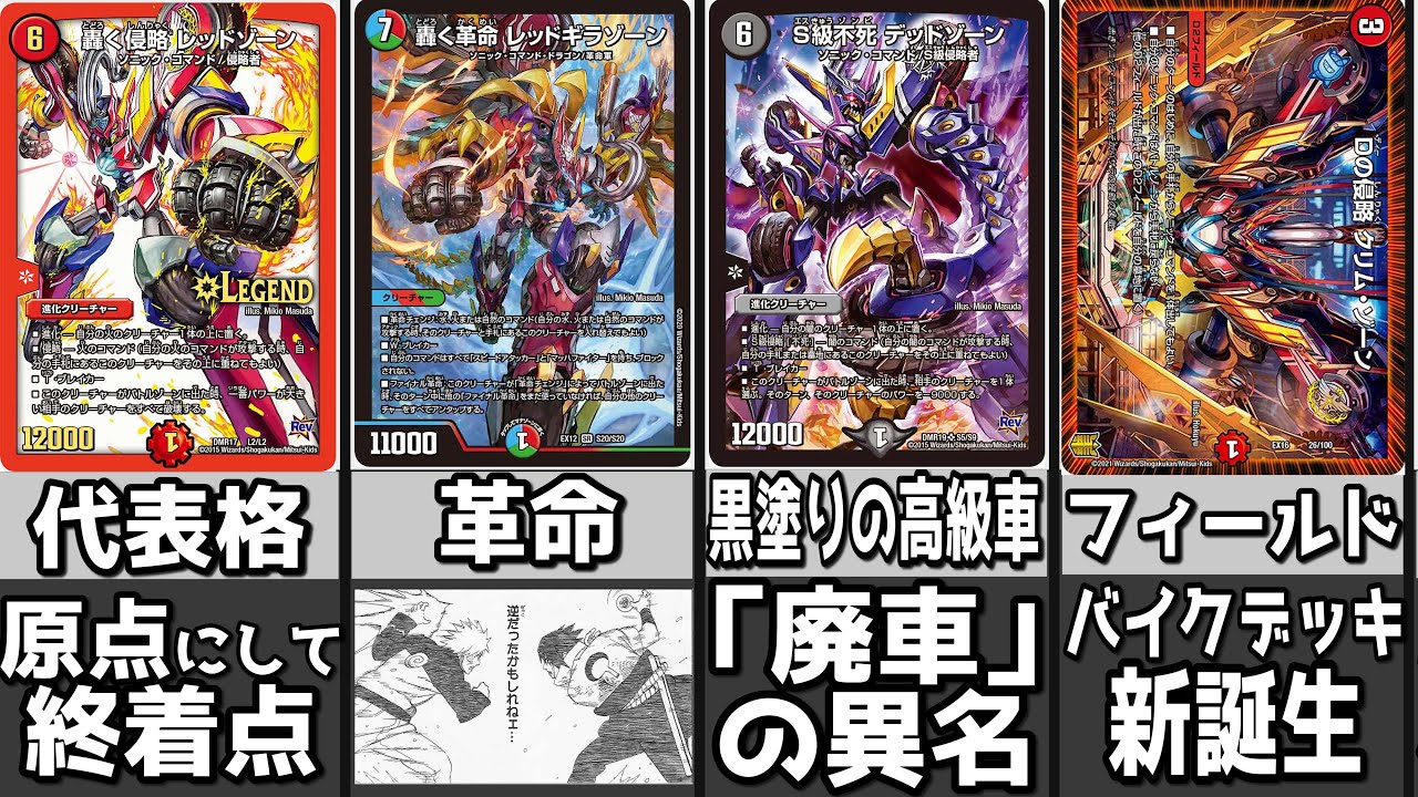 貴様のデュエマは周回遅れだ！なバイクカードたち - YouTube