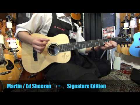 Martin / Ed Sheeran Signature Edition 「÷」DIVIDE 試奏動画