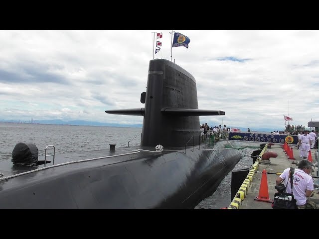 潜水艦くろしお 黒潮 Kuroshio SS-596 一般公開 阪神基地隊サマー