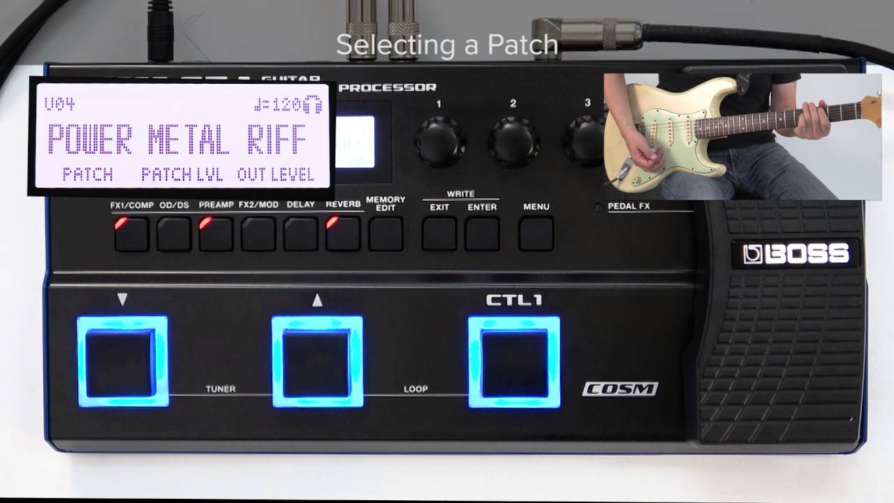 BOSS GT-1 Guitar Multi-Effects Processor | Musician's Friend