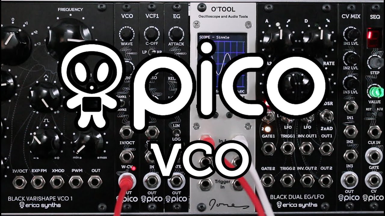 Erica Synths Pico VCO— Clockface Modular