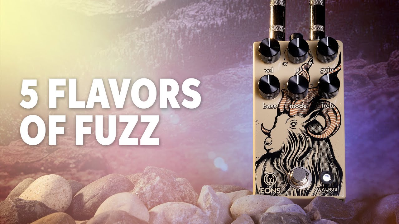 Walrus Audio Eons Five-State Fuzz Demo - YouTube