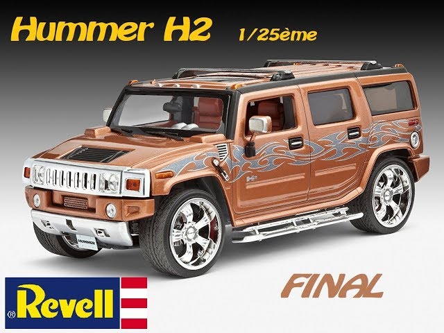 Montage - Hummer H2 - Revell 1/25ème - FINAL - YouTube