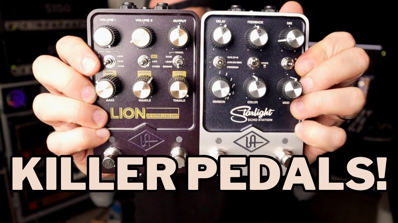 KILLER PEDALS! | UAFX Lion '68 Super Lead & Starlight Echo Station