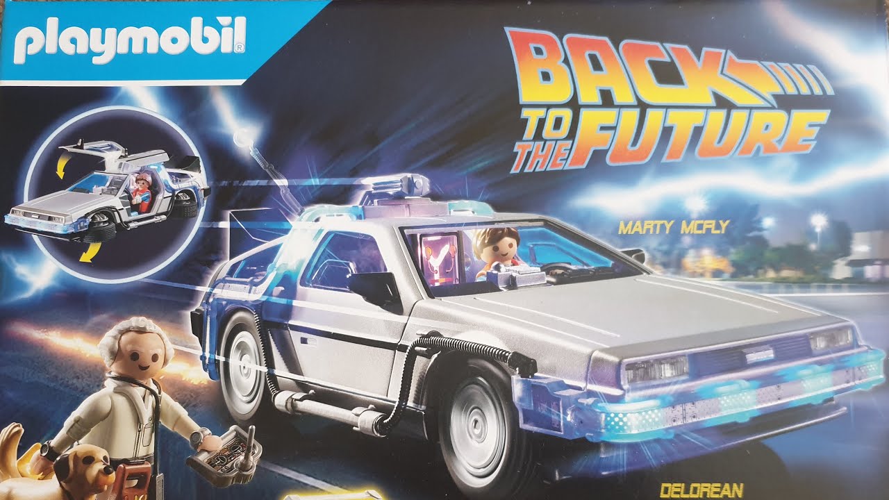Playmobil - 70317 - Back to the Future - DeLorean with Light