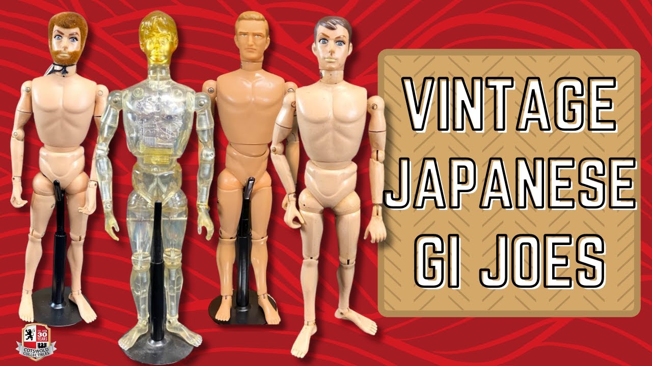 Vintage Japanese GI Joes (w/Ace Allgood)! - YouTube