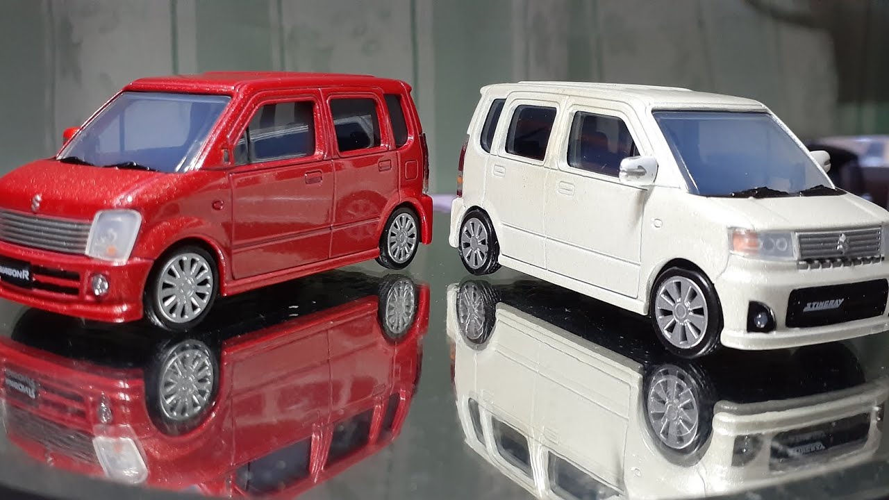 中古で入手！スズキワゴンRのミニカー LIMITED ・STINGRAY - YouTube