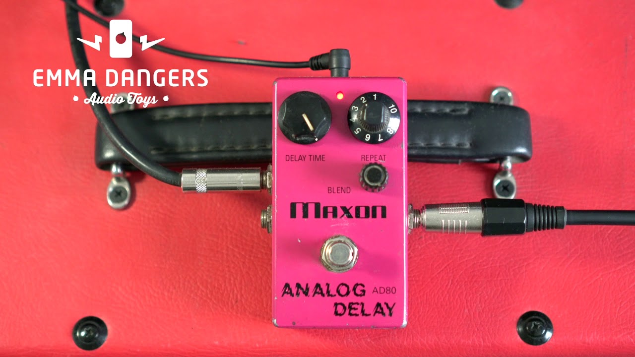 Maxon AD-80 Analog Delay - What To Know & Where To Buy | Equipboard