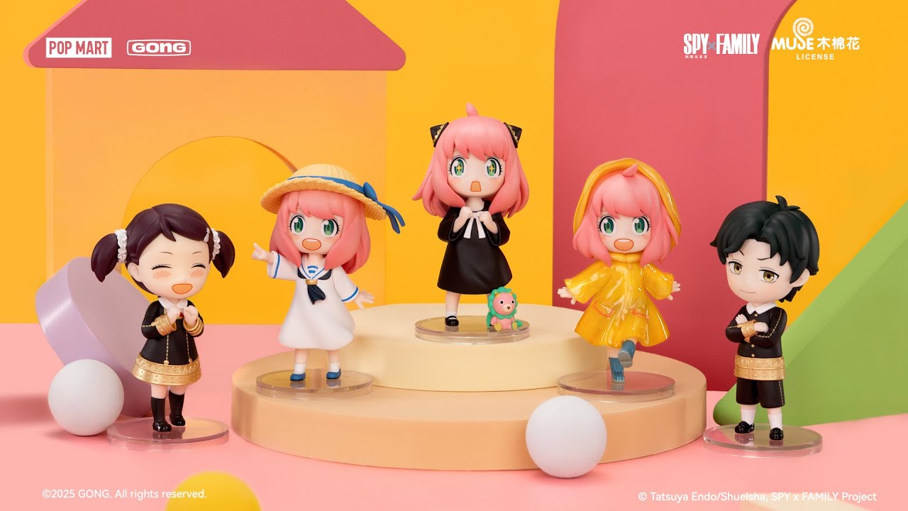 POP MART | SPY x FAMILY Anya's Daily Life DLC Series Figures - YouTube