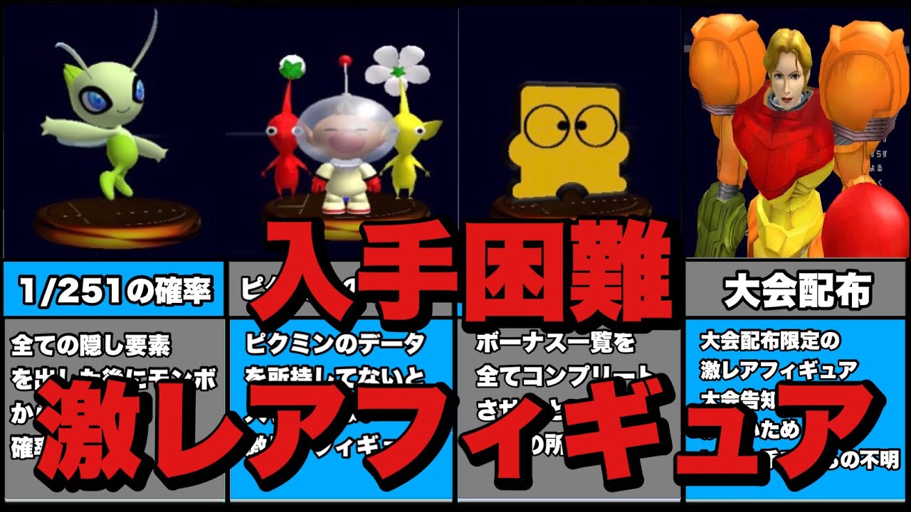 激レア】スマブラDXの入手困難激レアフィギュア - YouTube