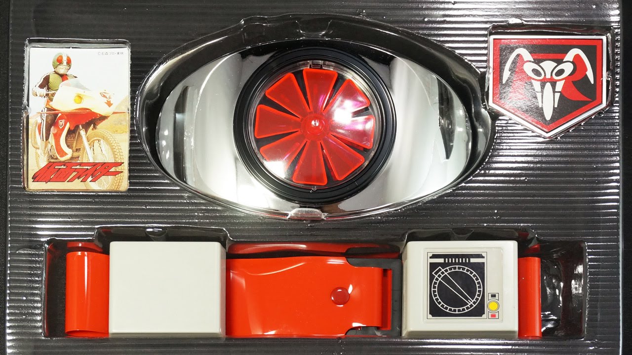 仮面ライダー バンダイ 光る回る変身ベルト 新1号 Kamen Rider