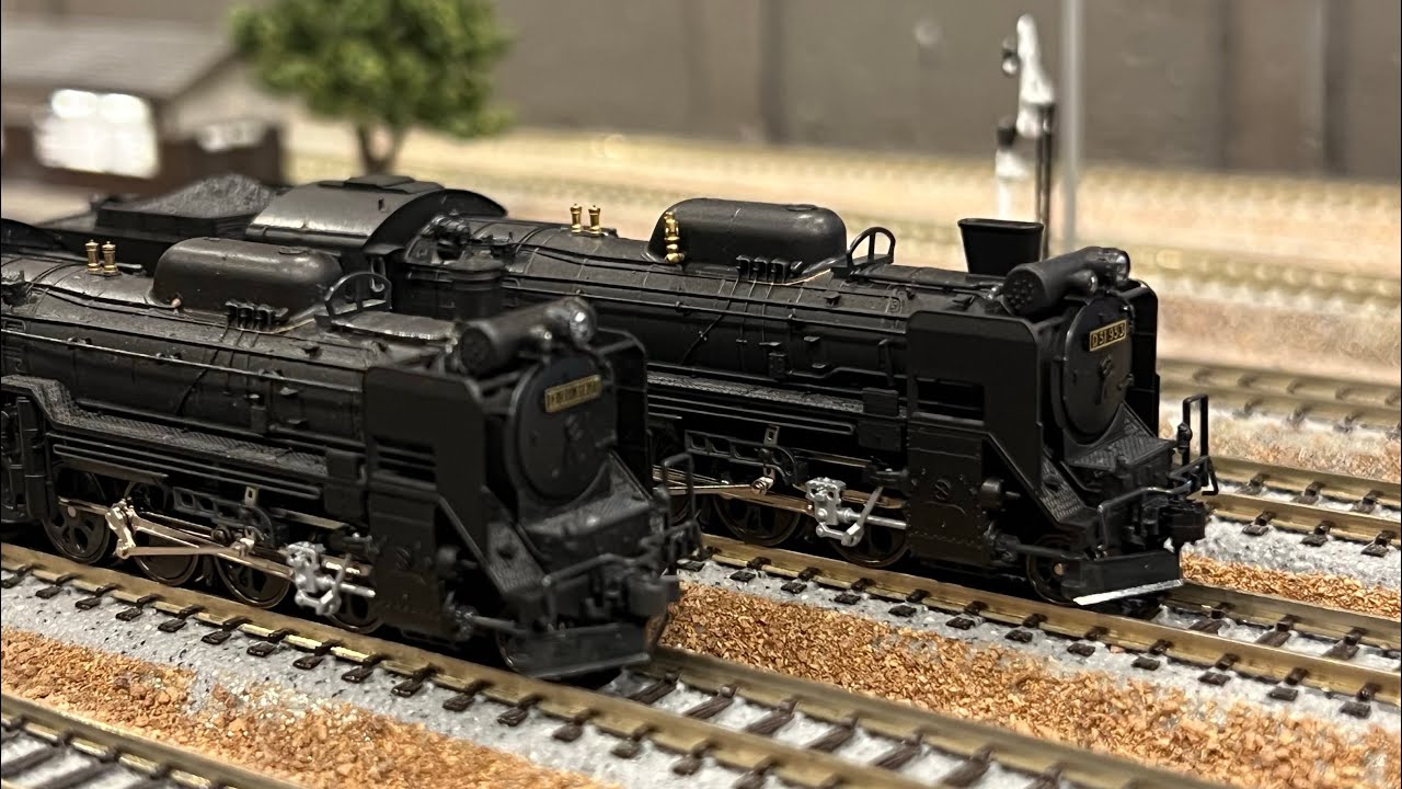 Nゲージ】KATOセキ3000、D51北海道形、D51ギースルエジェクター - YouTube