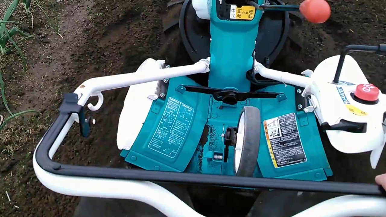 こいつは便利だ！クボタ TR6000 耕耘機 畝立てモード（KUBOTA TR6000