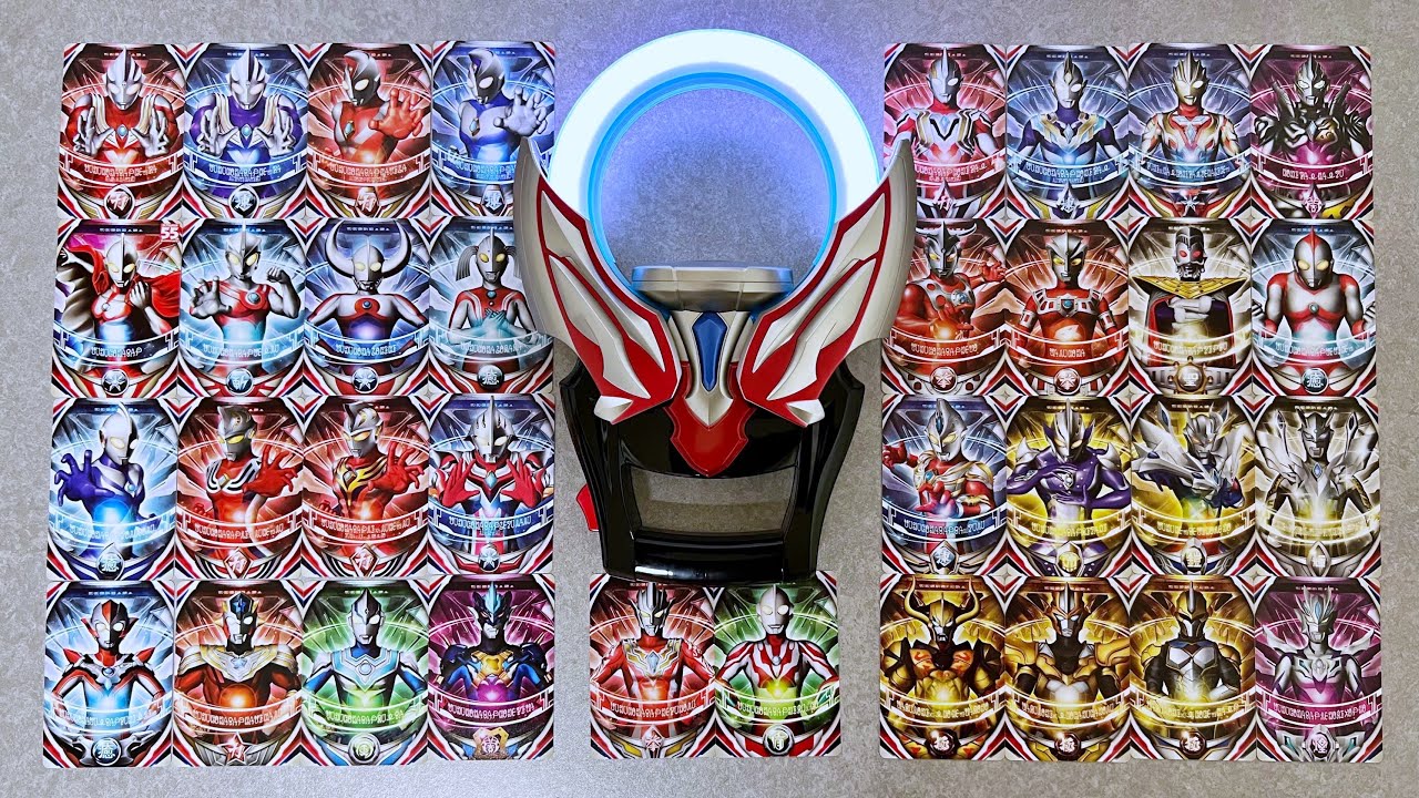 ULTRA REPLICA Ultra Fusion Card SPECIAL SET Ultraman Orb! - YouTube