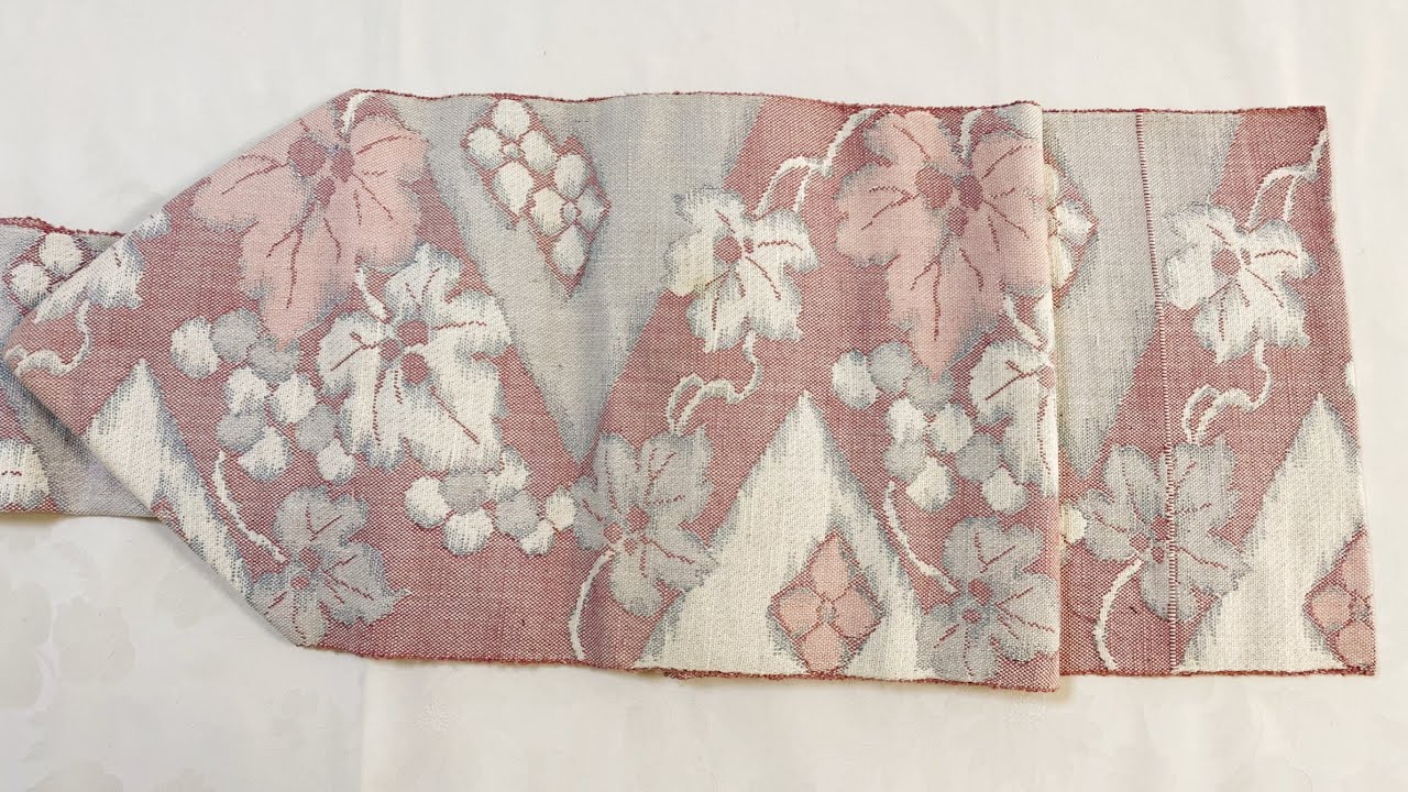 帯から作る簡単便利なリュックを作ります♪ You can easily make a