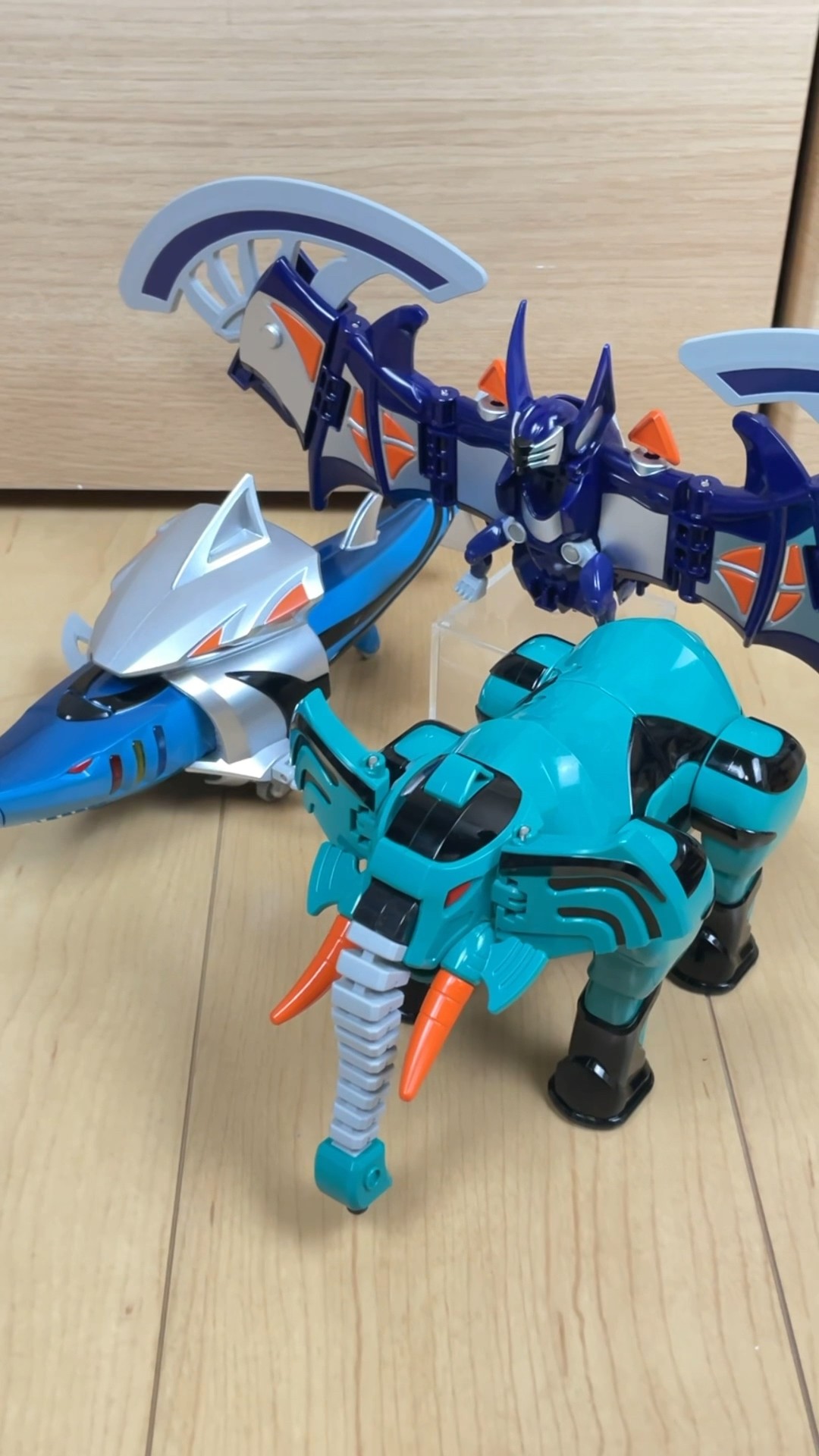 獣拳戦隊ゲキレンジャー】🦇🐘🦈ゲキバット、ゲキエレファント