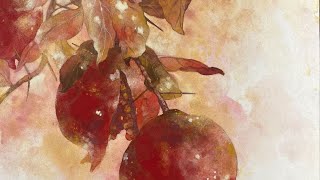 日本画制作メイキング】柘榴/岩絵具/金泥/japanesepainting/art - YouTube