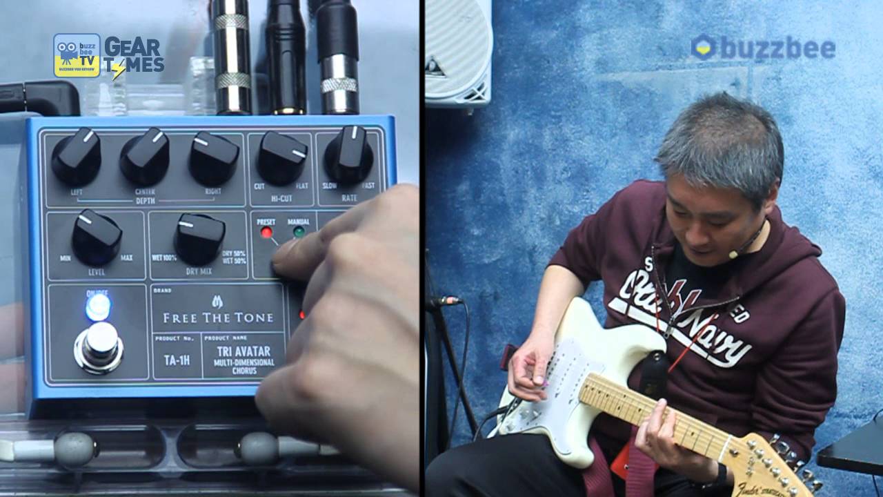 프리더톤 FreeTheTone 이펙터 TRI AVATAR Multi Dimensional Chorus TA