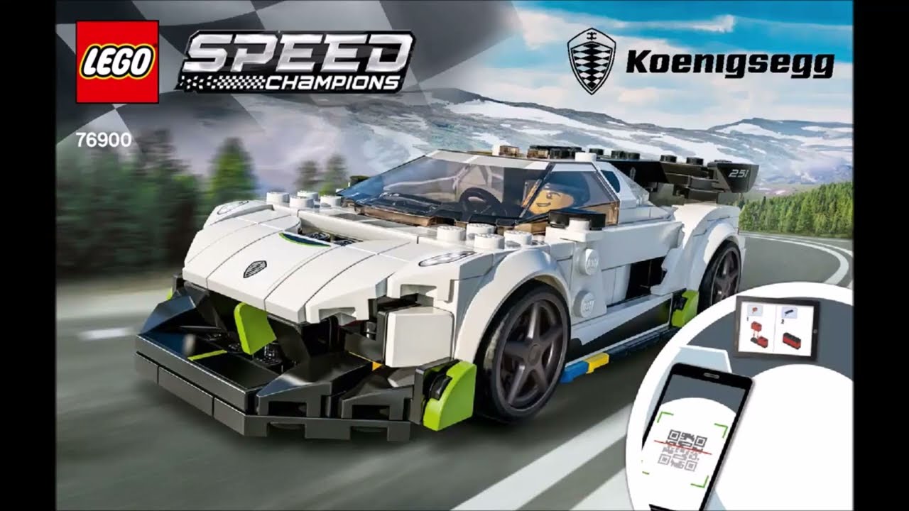 LEGO Instructions | Speed Champions | 76900 | Koenigsegg Jesko