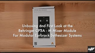 Behringer CP3A-M Mixer - Eurorack Module on ModularGrid