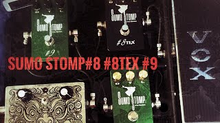 SUMO STOMP 3機種を入れたボードで弾いてみた - YouTube