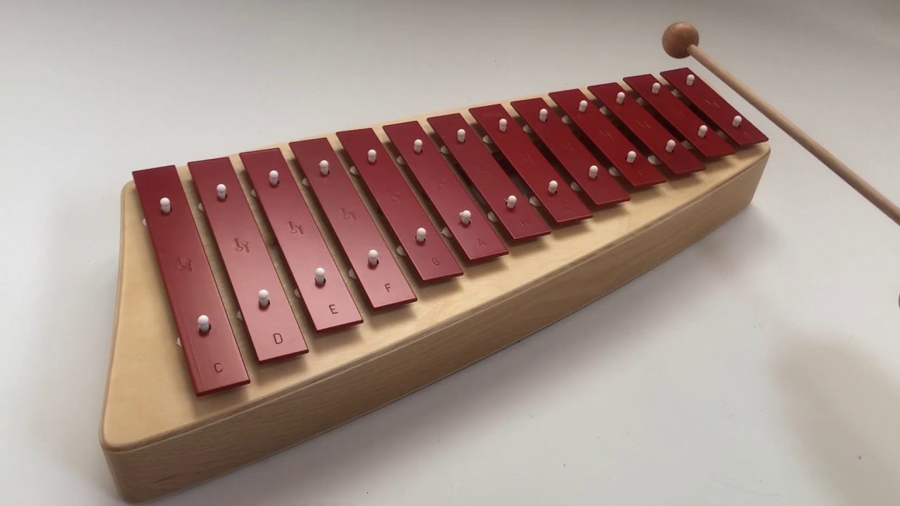 SONOR ゾノア メタルフォン NG11 - YouTube