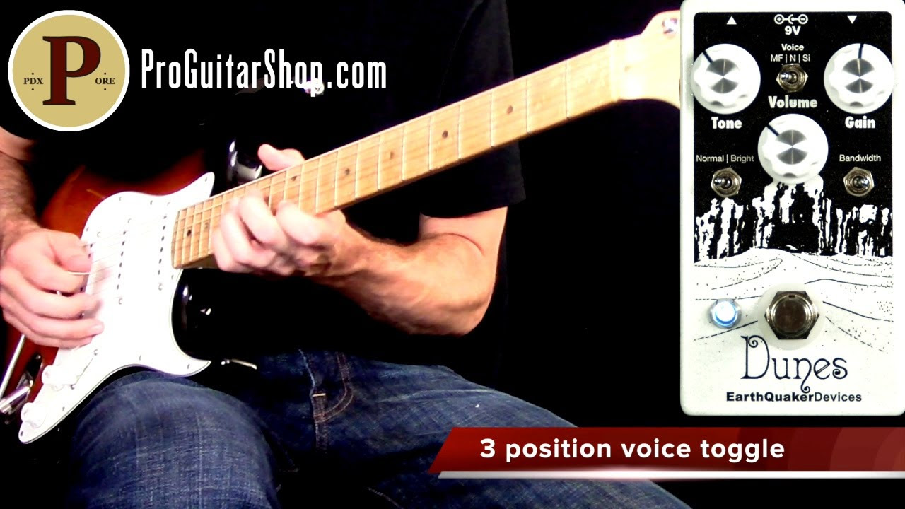 Earthquaker Devices Dunes Overdrive Demo by Mike Hermans - YouTube