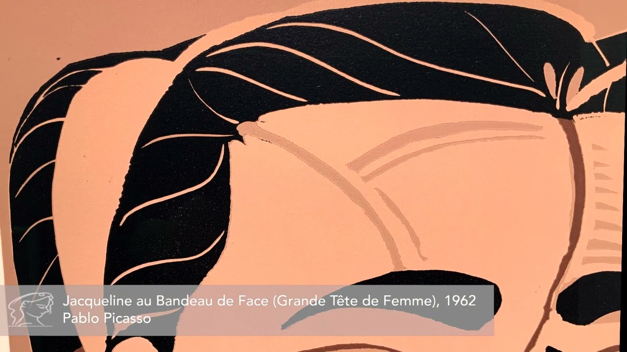 Pablo Picasso, Jacqueline au Bandeau de Face (Grand Tête de Femme