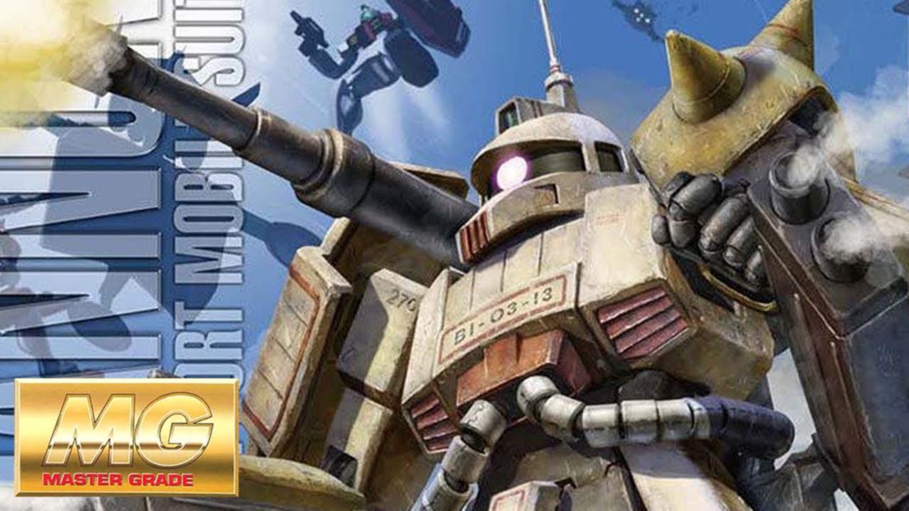 近日バリエキットが発売予定「MG 1/100 ザクキャノン (MS-06K ZAKU