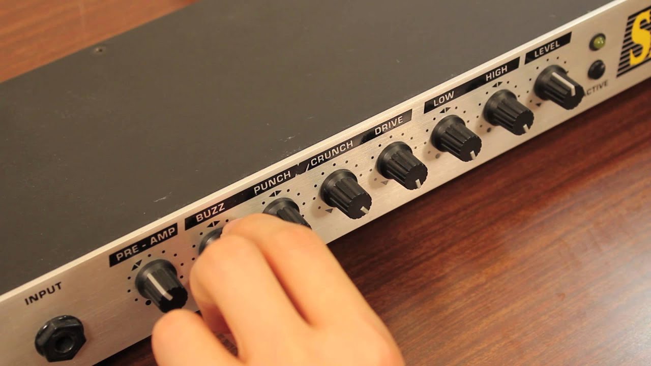 TECH21 SANSAMP RACK - YouTube