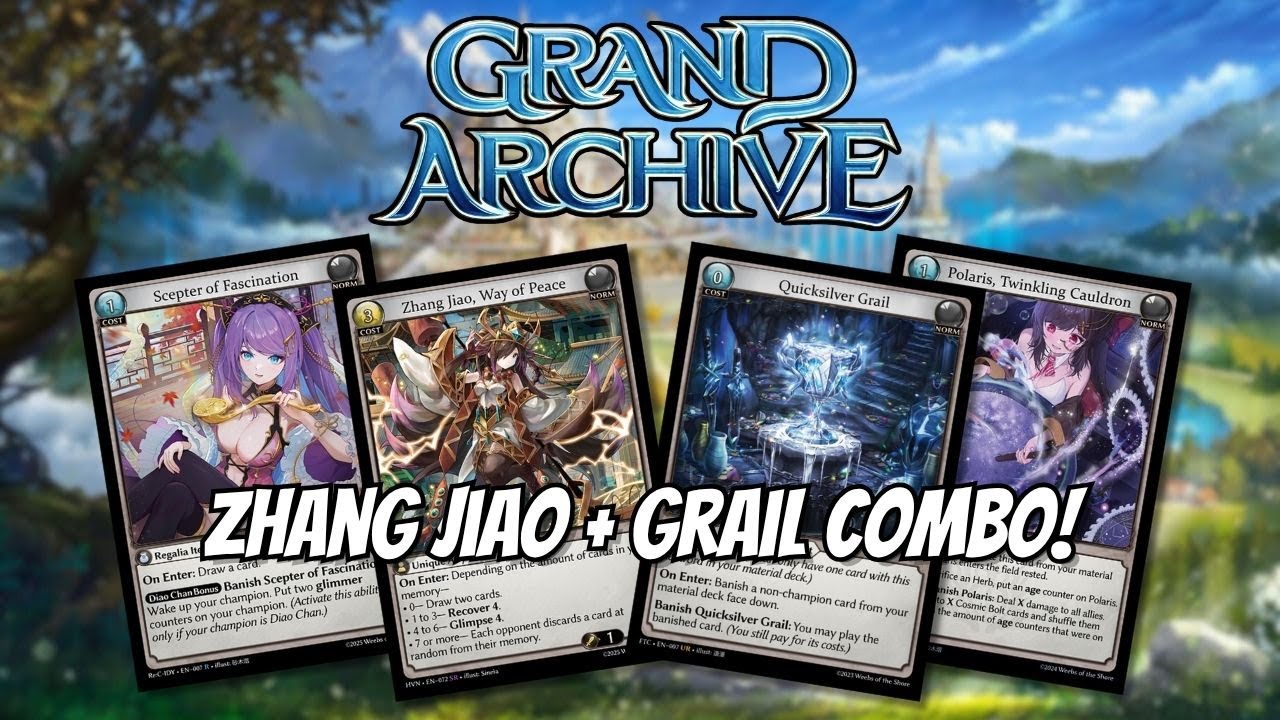 Cheating Out Zhang Jiao, Way of Peace Early | Grand Archive TCG