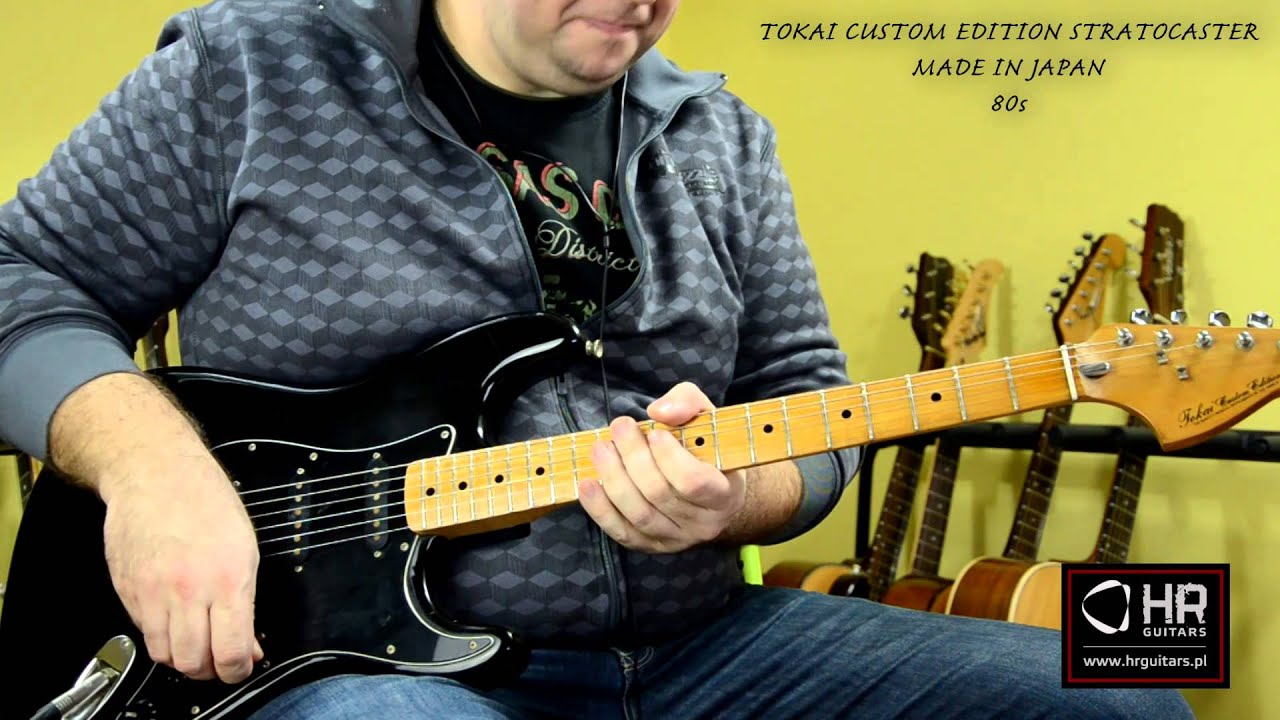 TOKAI CUSTOM EDITION STRATOCASTER, 80s, JAPAN - YouTube