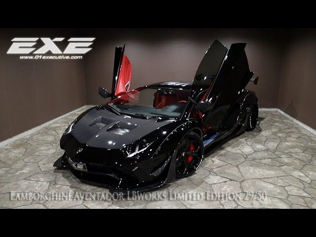 ランボルギーニ アヴェンタドール LP700-4 LB☆WORKS Limited Edition