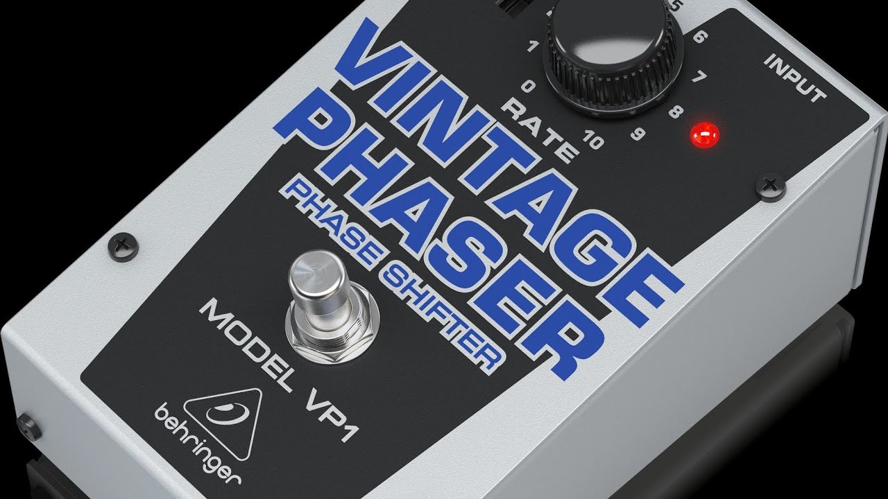 UNBOXING AND DEMO of the BEHRINGER VP-1 PHASER vs a VINTAGE