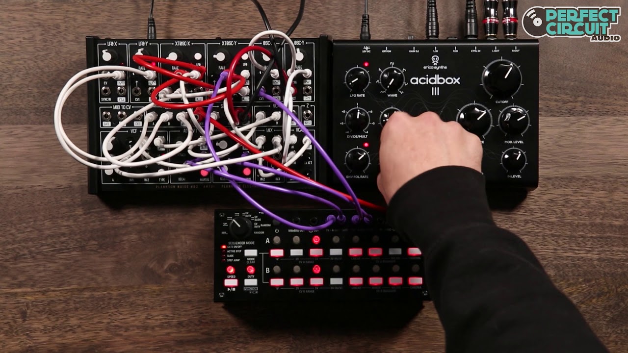 Erica Synths Acidbox III Stereo Polivoks Filter - YouTube