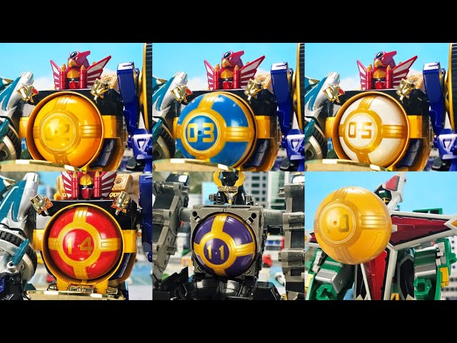 DX Karakuriball Hurricanger Stop Motion 忍風戦隊ハリケンジャー DX