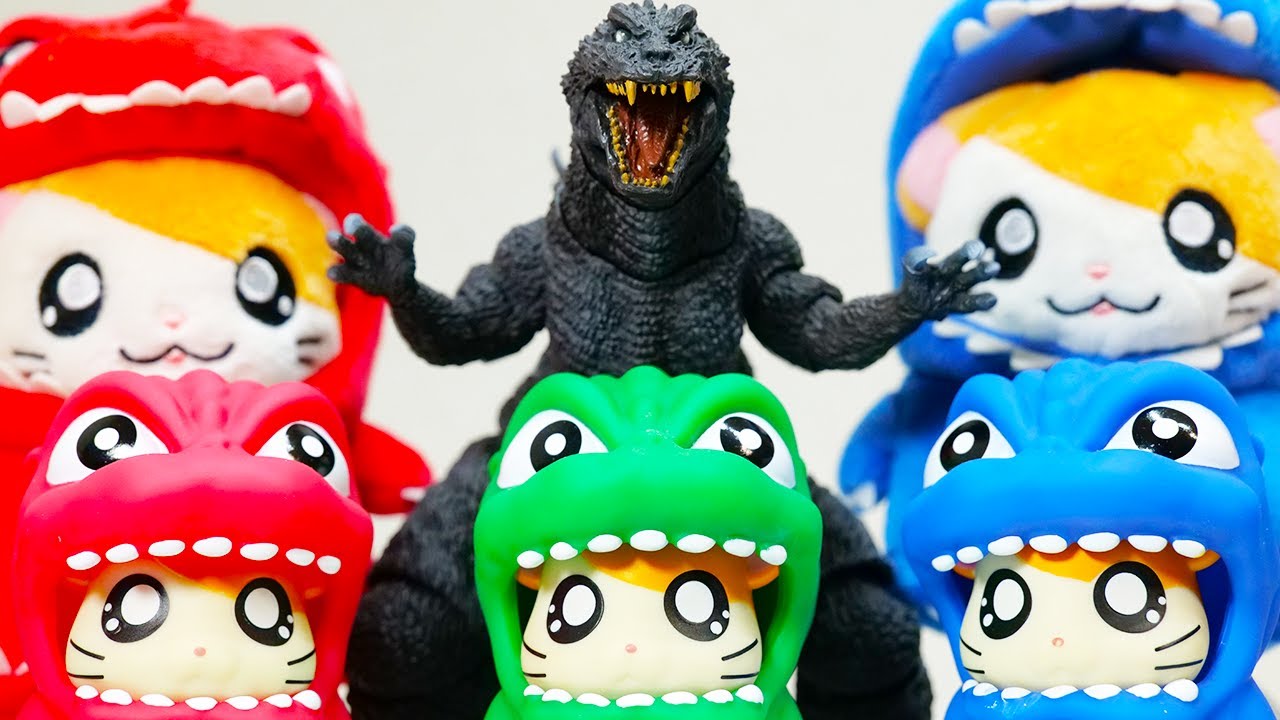 Godzilla×Hamutaro【BIG GODZI HAM-KUN】 - YouTube