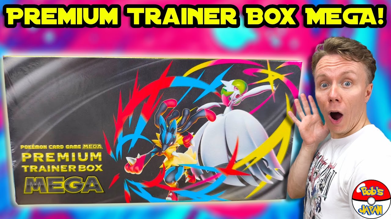 Opening Japan's Pokemon Premium Trainer Box MEGA – 20 PACKS of