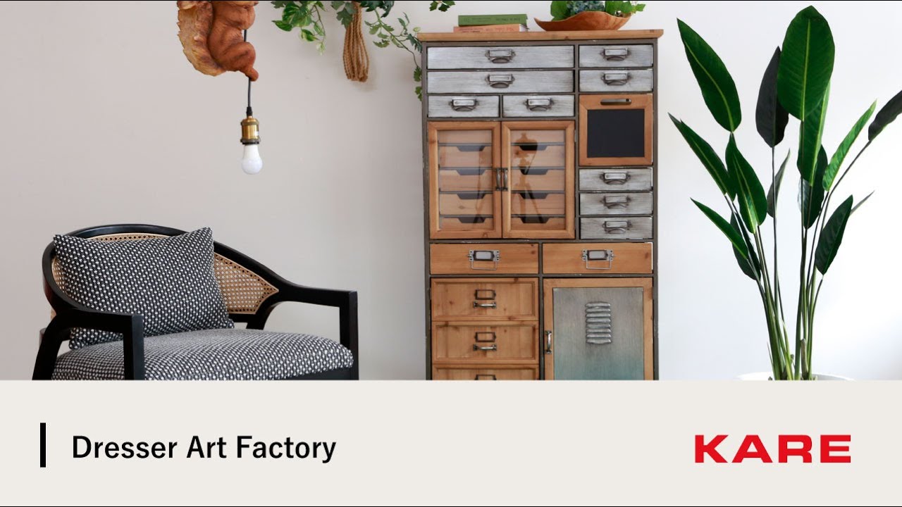KARE Collection】#041 アートファクトリー キャビネット - YouTube