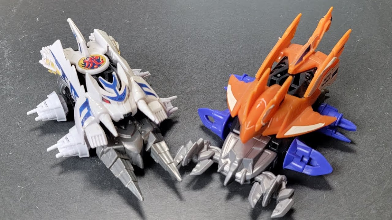 クラッシュギア タイガレイドvsグリフィード - YouTube